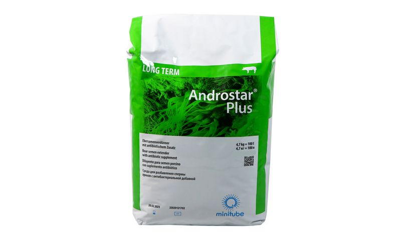 Androstar® Plus with AA antibiotics + OBS, 4.7 kg = 100 l