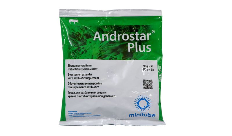 Androstar® Plus with AA antibiotics + OBS, 235 g = 5 l